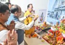 उप मुख्यमंत्री अरुण साव महारुद्राभिषेक में हुए शामिल