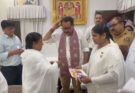 यूपीः आगरा में रक्षाबंधन पर एसपी सिंह बघेल को ब्रह्मकुमारीज ईश्वरीय विश्वविद्यालय की बहनों ने बांधी राखी