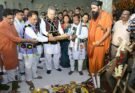 हरेली तिहार पर मुख्यमंत्री निवास में साकार हुई छत्तीसगढ़ की लोक संस्कृति, कृषि परंपरा और ग्रामीण जीवन की जीवंत झांकी