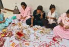 कोरिया : ग्रामीण संस्कृति और स्थानीय संसाधन से महिलाओं के कौशल से बन रही राखी