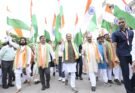 मुख्यमंत्री साय ने हाथ में तिरंगा थामकर किया भव्य तिरंगा यात्रा का नेतृत्व