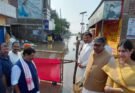 गंगा के बढ़ते जलस्तर का रविशंकर प्रसाद ने लिया जायजा