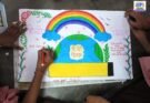 कन्नौज में  हिंदी दिवस पर चित्रकला प्रतियोगिता आयोजित