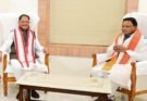 मुख्यमंत्री साय ने ओडिशा के मुख्यमंत्री मोहन चरण माझी से की सौजन्य भेंट