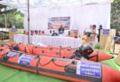 बाढ़ आपदा में बचाव एवं राहत के लिए एनएमडीसी द्वारा बस्तर को 48 घंटे में पुणे से मिले 4 रेस्क्यू स्पीड बोट
