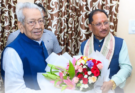 मुख्यमंत्री साय ने छत्तीसगढ़ के पूर्व राज्यपाल विश्वभूषण हरिचंदन से की सौजन्य भेंट