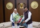 मुख्यमंत्री डॉ. यादव ने केंद्रीय मंत्री श्री नड्डा से की सौजन्य भेंट