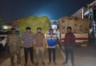 झारखंड से अवैध धान परिवहन करते दो पिकअप जब्त