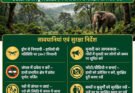 हाथी प्रभावित क्षेत्रों में ग्रामीणों की सुरक्षा के लिए वन विभाग अलर्ट, ड्रोन से की जा रही निगरानी