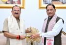 मुख्यमंत्री साय से राजस्थान विधानसभा अध्यक्ष वासुदेव देवनानी ने की सौजन्य भेंट